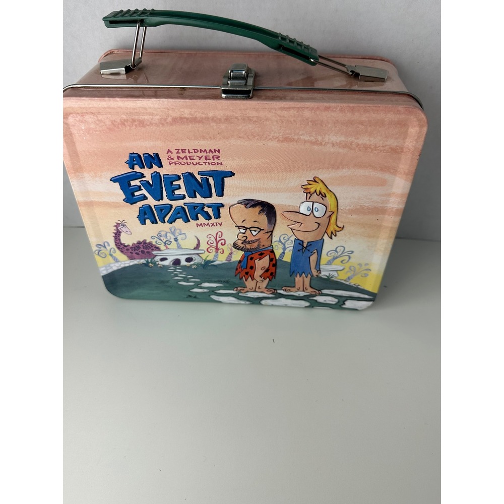 An Event Apart MMXIV Metal Lunch Box and Thermos Set Zeldman & Meyer 2014 - Picture 3 of 13